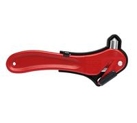 Martor martello di emergenza con taglia cinture, martello di emergenza per veicoli, auto, SECUMAX SALVEX SOS, coltello di primo soccorso con martello Per mancini e destrorsi