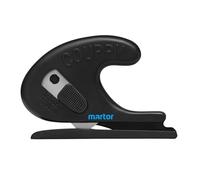 MARTOR SECUMAX COUPPY, coltello di sicurezza con lama nascosta, per il taglio di strisce di carta e plastica, con piede scorrevole, lama riutilizzabile su 4 lati