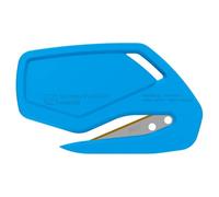 MARTOR SECUMAX PLASTICUT coltello di sicurezza/taglia pellicole, cutter monouso senza cambio lama, ergonomico, lama rivestita TiN in acciaio inox, per taglio sicuro di pellicole e carta, 10 pezzi