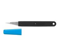 MARTOR TRIMMEX SIMPLASTO 35134 - Impugnatura in plastica antiscivolo - Per tagli di precisione - Con cappuccio protettivo - Coltello sbavatore ergonomico, scalpello