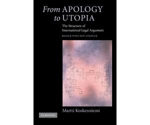 Martti Koskenniemi From Apology to Utopia (Tascabile)