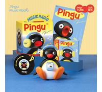 Martube Nuovo Pingu Ascolto di musica Scuotendo la testa Altoparlante Mini altoparlante portatile Bluetooth Desktop Decorativo Compleanno Regalo per bambini