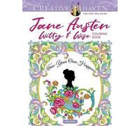 Marty Noble Creative Haven Jane Austen Witty & Wise Coloring Book (Tascabile)
