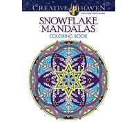 Marty Noble Creative Haven Snowflake Mandalas Coloring Book (Tascabile)
