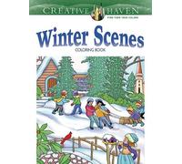 Marty Noble Creative Haven Winter Scenes Coloring Book (Tascabile)