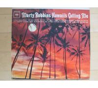 MARTY ROBBINS - MARTY ROBBINS hawaii's calling me COLUMBIA 8840 (LP vinyl record)