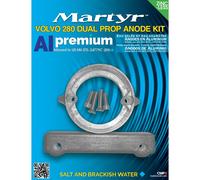 MARTYR KIT ANODI ALLUMINIO MOTORE VOLVO PENTA 280 DUAL PROP
