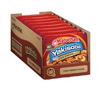Maruchan Yakisoba - Formaggio al peperoncino giapponese istantaneo, 109 g, confezione da 8