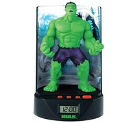 MARUKATSU Hulk Sveglia, display digitale LCD Display, sveglia con figura, figura Hulk Marvel 16 cm - Figure di Hulk (HULK21919)