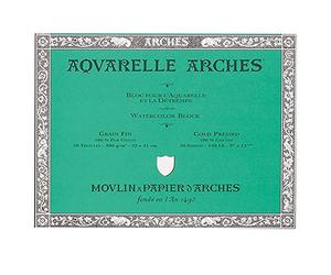 Maruman Arches watercolor paper block 18 x 26 A specific 177-164 (japan import)