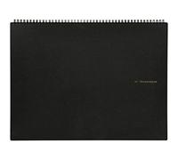 Maruman MNEMOSYNE - Taccuino orizzontale, formato A3, 5 mm, a quadretti, 70 fogli (N167)