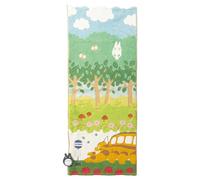 My Neighbor Totoro Asciugamano Catbus On It's Way 34 X 80 Cm Marushin