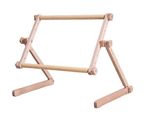 MARUSSIA 1363-007 Main - Supporto da ricamo per tavolo e divano, in legno, con cornice 40 x 56 cm, colore: Marrone