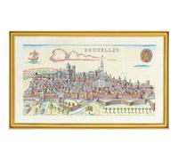 MARUSSIA Eva Rosenstand - Set punto croce Bruxelles, 45 x 75 cm