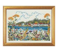 MARUSSIA Eva Rosenstand - Set punto croce Soerland/Svinoer, 30 x 40 cm