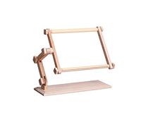 MARUSSIA Pinocchio 1355-004 - Supporto da tavolo per ricamo, in legno, 30 x 40 cm, colore: Marrone