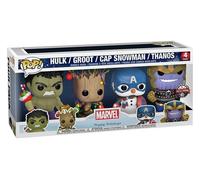 Marve Vacanza Speciale 4-PACK 9.5cm Pop Vinile Figura Funko Groot Hulk Thanos