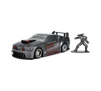 Marvel 1:32 War Machine 2006 Ford Mustang GT Auto E Figura