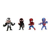 Marvel Spider-Man 2.5" 4-Pack Die-Cast Figures, Toys for Kids and Adults