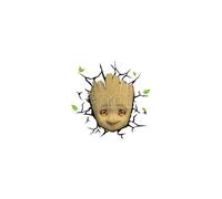 Marvel 3D LED Light Baby Groot Face 3D 3Dlight