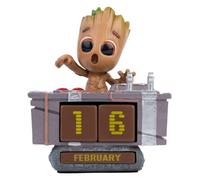 Marvel 3D Perpetual Calendar Groot Death Button 12 cm