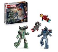 | Marvel 76320 Iron Man e War Machine Contro i Droni di Hammer - Giocattolo per 7 anni - Nouvo