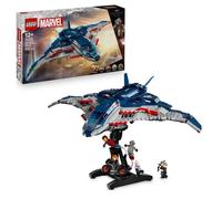 | Marvel 76325 Il Quinjet degli Avengers: L'era di Ultron - Gioco per bambini dai 10 anni - Nouvo