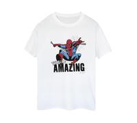 Marvel Amazing Maglietta Ampia Uomo Ragno Donna (BI34292)