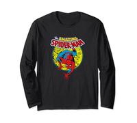 Marvel Amazing Spider-Man Vintage Comic C1 Maglia a Manica