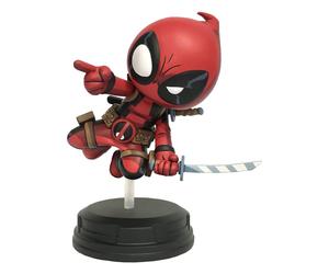 Marvel Animated Statua Deadpool (jumping) 18 Cm Gentle Giant