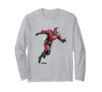 Marvel Ant-Man Scott Lang Avengers Endgame Paint Portrait Maglia a Manica