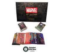 Marvel Anthology Panini - Box vuoto + Set completo 142 Card