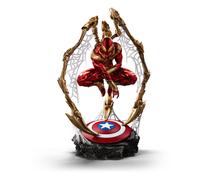 Marvel Art Scale Deluxe Statua 1/10 Spider-man Iron Armor Comics (ccxp Esclusiva