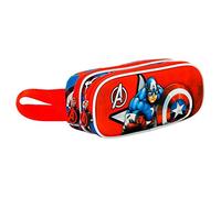 Marvel Astuccio 3D Doppio, 22 x 9.5 cm, Rosso Gravity