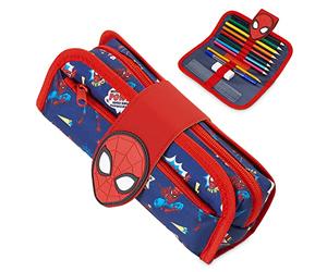 Marvel Astuccio Spiderman - Astuccio Portapenne Scuola Elementare con Matite