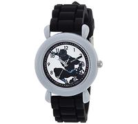 Marvel - 'Avenger' al quarzo, plastica e silicone casual Watch, colore: Nero (Model: WMA000235)