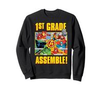 Marvel Avengers 1st Grade Assemble! First Day Back to School Felpa