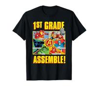 Marvel Avengers 1st Grade Assemble! First Day Back to School Maglietta