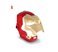 Marvel Avengers 4 Iron Man Captain America Mask Light Sound Mask Open Mask per bambini Halloween