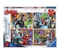 Marvel Avengers 4 X 100 Pezzi Puzzle
