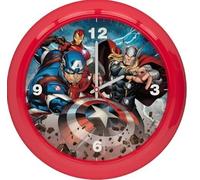 Marvel Avengers a Batteria Orologio da Parete Rosso