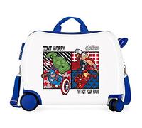 Marvel Avengers All Avengers Valigia per bambini Multicolore 50x38x20 cms Rigida ABS Chiusura a combinazione numerica 34L 2,1Kgs 4 Ruote Bagaglio a mano