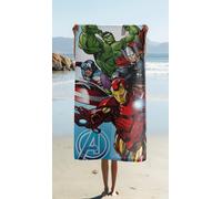 Marvel Avengers Asciugamano Doccia Bagno 70x140cm 100% Cotone