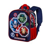 Marvel Avengers Assemble-Zainetto 3D Elite, Multicolore, 25 x 30 cm, Capacità 7 L