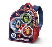 Marvel Avengers Assemble-Zainetto Basic, Multicolore, 30 x 38 cm, Capacità 13 L