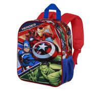 Marvel Avengers Battle-Zainetto 3D Elite, Blu, 25 x 30 cm, Capacità 7 L