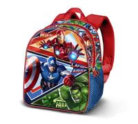 Marvel Avengers Battle-Zainetto 3D Elite, Blu, 25 x 30 cm, Capacità 7 L