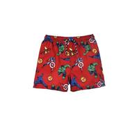 Marvel Avengers Bermuda da Ragazzi, Pantaloncini da Bagno per Bambino, Taglie 4 ai 10 Anni (IT, età, 6 Anni, Regular, Rosso)