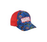 Marvel Avengers Cappello per Ragazzi, Cappello da Baseball di Hulk Iron Man Captain America y Pantera Nera Design Classico, Berretto Estivo per Ragazzo, Regalo per Bambino | Rosso