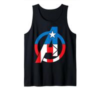 Marvel Avengers Captain America Costume Fill Logo Canotta